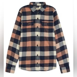 Patagonia Women's Long-Sleeved Fjord Flannel Shirt Size Small